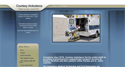 Desktop Screenshot of courtesytransport.net